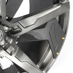 monoblock style decorate forged wheel passenger car wheel rims 19 20 21 22