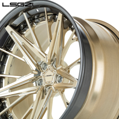 3-piece high strength forged wheel 19 20 21 inch forged alloy rims