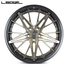 3-piece high strength forged wheel 19 20 21 inch forged alloy rims