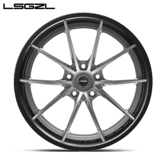 LSGZL forged alloy wheel rims carbon fiber G900 20 22 23 24 26 Inch wheel 5x130 5x114.3 5x120 Rims