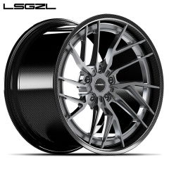 Carbon fibre wheel hub is suitable for Mercedes-benz S600S450S63GLS500A8Q7 BMW modified forging