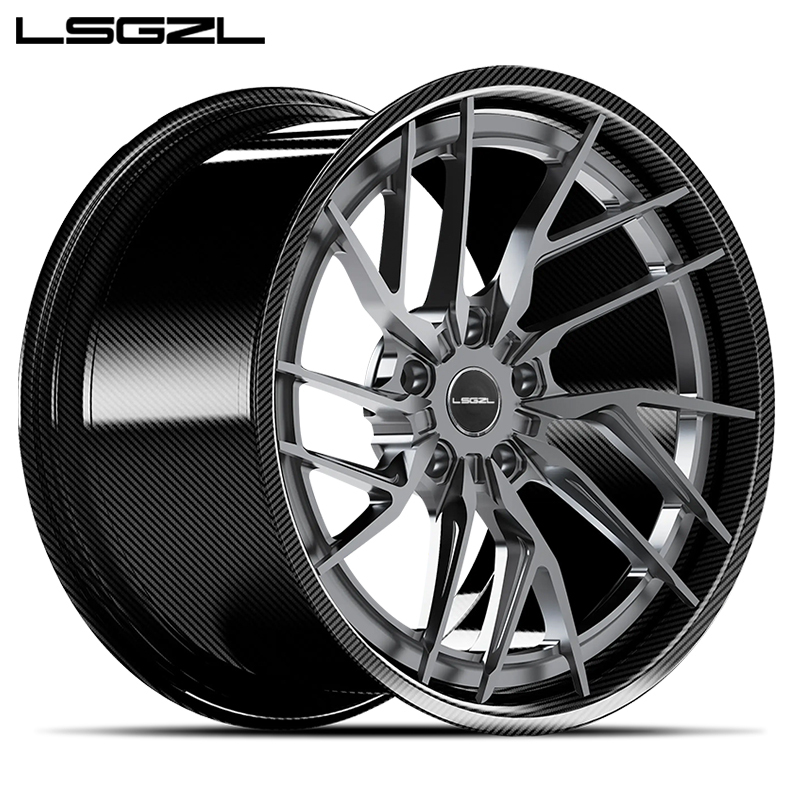 Carbon fibre wheel hub is suitable for Mercedes-benz S600S450S63GLS500A8Q7 BMW modified forging