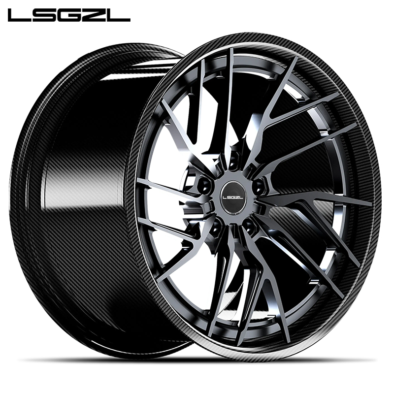 Carbon fibre wheel hub is suitable for Mercedes-benz S600S450S63GLS500A8Q7 BMW modified forging