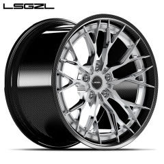 18 19 20 21 inch Off Road Wheel Aftermarket Staggered Off Road 4x4 Off-road Wheels Carbon fibre wheel hub