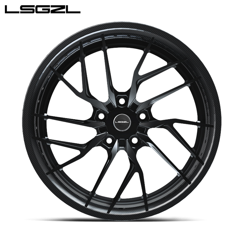 Carbon fibre wheel hub is suitable for Mercedes-benz S600S450S63GLS500A8Q7 BMW modified forging