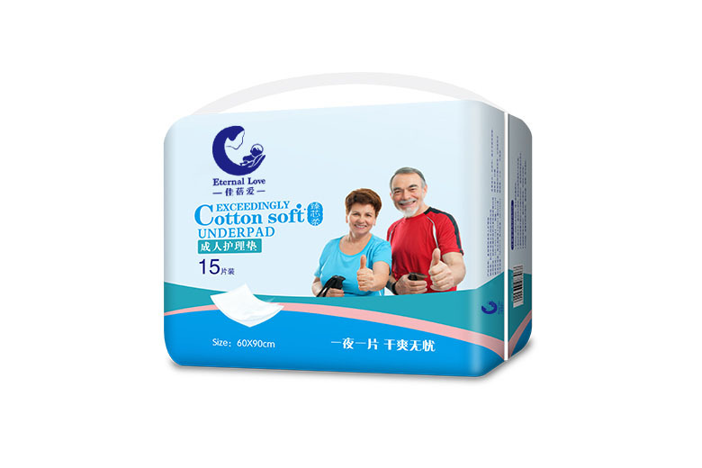 Adult disposable underpad incontinence products Medical under pad for inconvenient