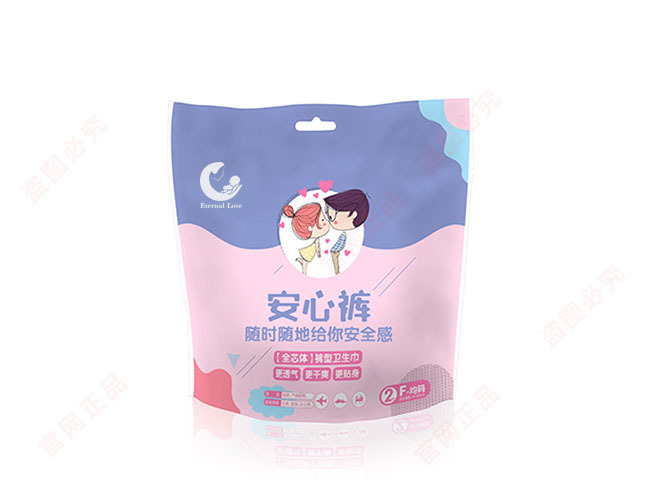 Convenient Soft Breathable Disposable Panties Period Pants with Sanitary Pad