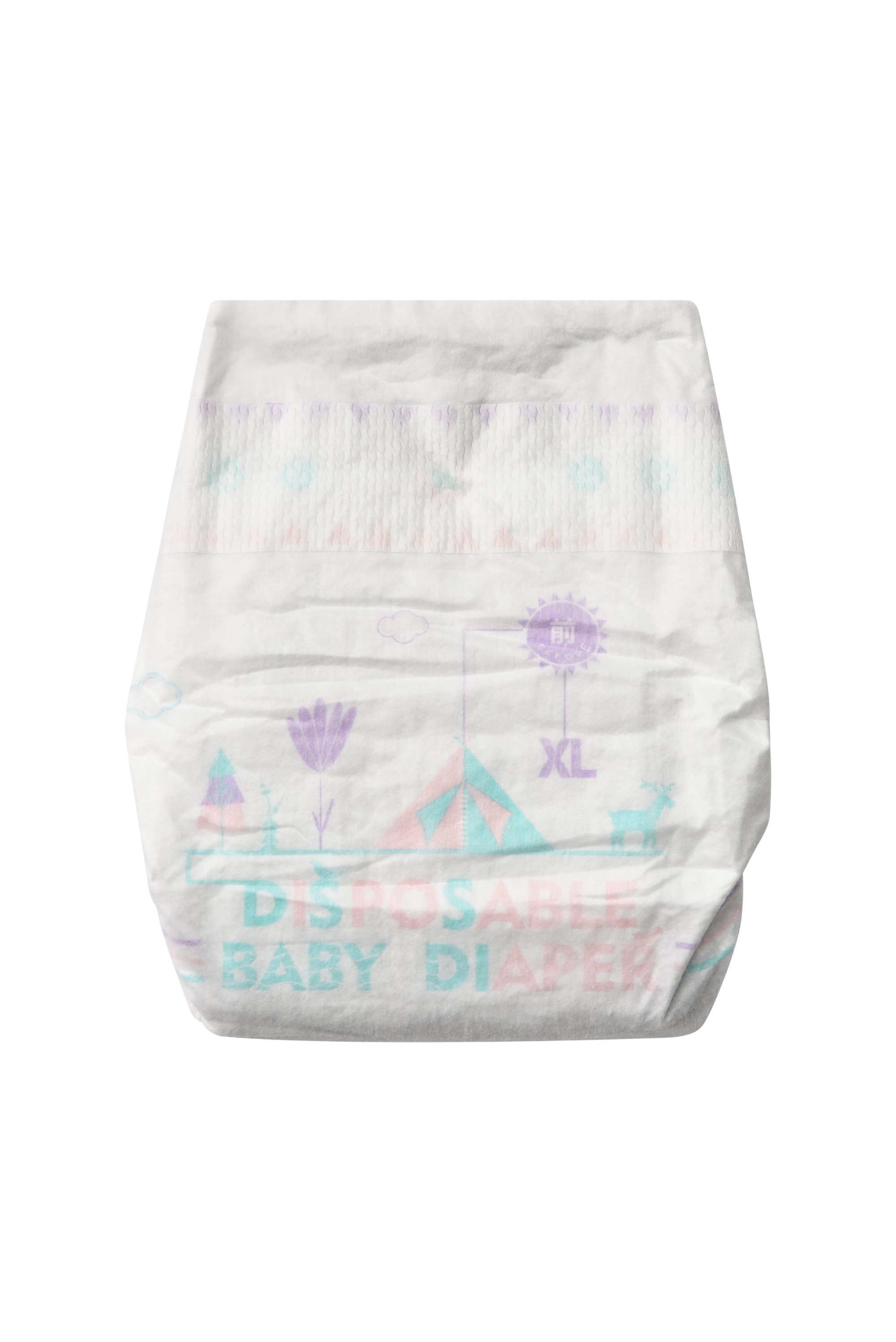 Cheap in Bulk Unisex Ultra Thick Baby Diapers Disposable Printed Nappies for Baby Free Sample baby diaper pants bundle Training Pant