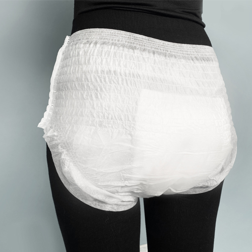 Leak Guard Anti-Leak and Disposable Diaper Type Adult Pullup Pants Style Diaper