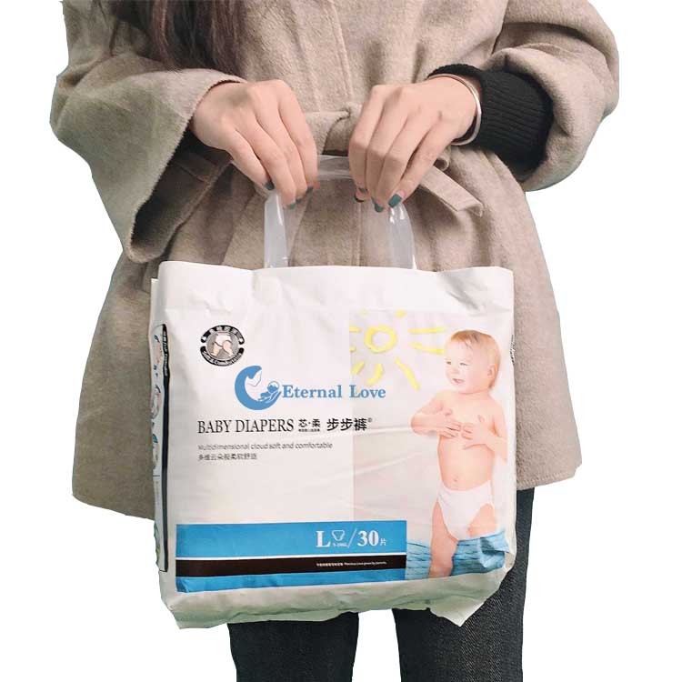 High Quality Disposable Dry Surface Soft Non Woven Baby Diaper Baby Pants Babytraining Pants new born cheap baby diapers extra large size diapers factory