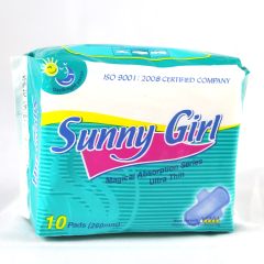 Hot Sale Best Lady Sanitary Pads Disposable Cotton Anion Sanitary Napkin Manufacture Competitive Price Panty Liner