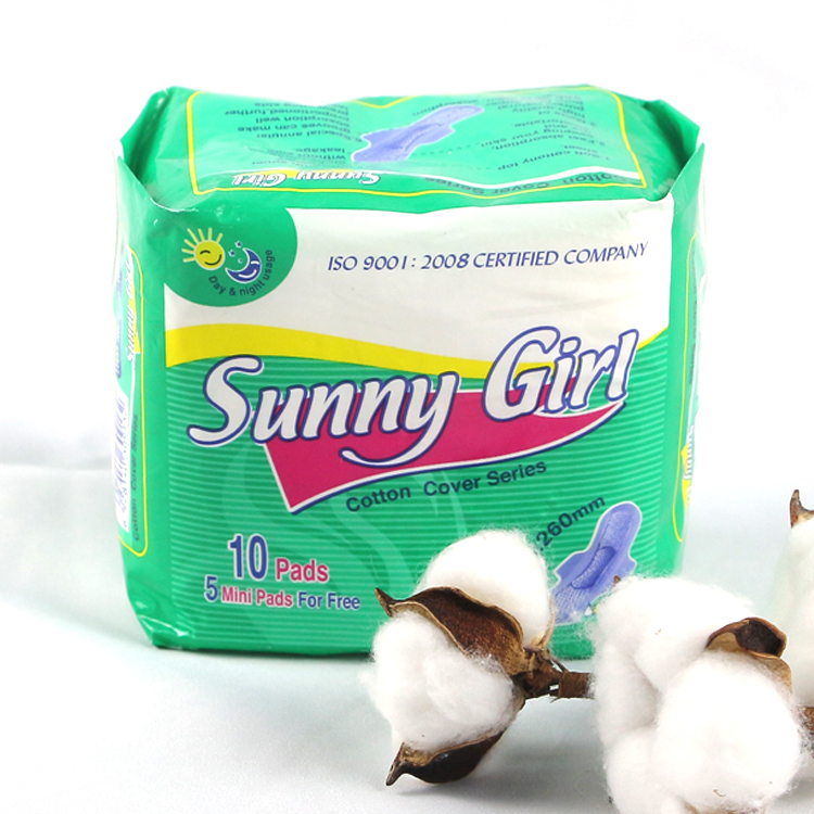 Hot Sale Best Lady Sanitary Pads Disposable Cotton Anion Sanitary Napkin Manufacture Competitive Price Panty Liner