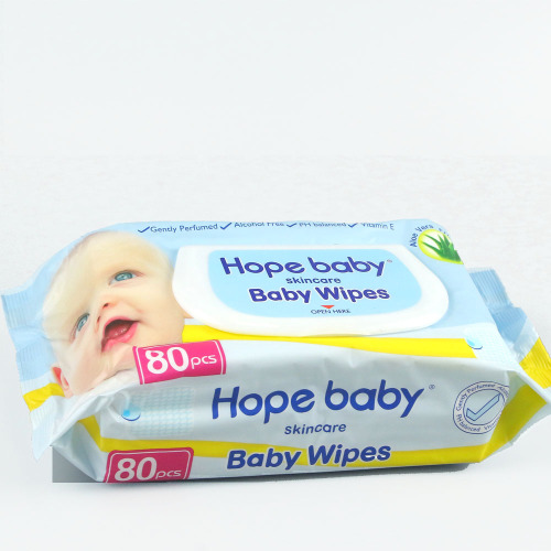 Unscented Non Woven Baby Wet Wipes Cheapest individually wrapped cleaning disposable baby wet wipes