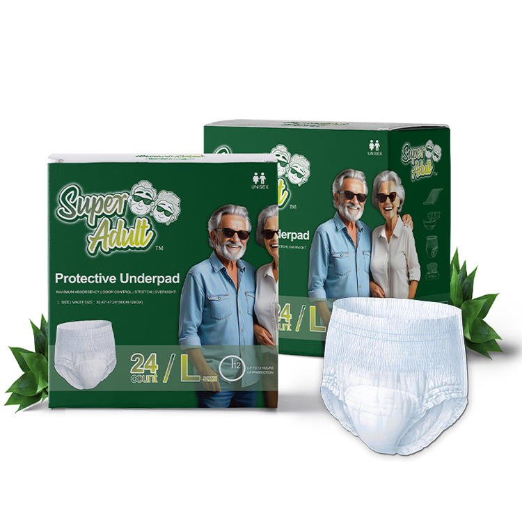 Adult Pants Pull Up Nappies Diapers Man Maternity Factory Wholesale In Bulk Ultra Thick Adult Incontinence Underwear for Men