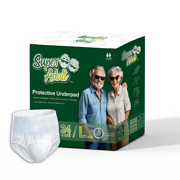 Adult Pants Pull Up Nappies Diapers Man Maternity Factory Wholesale In Bulk Ultra Thick Adult Incontinence Underwear for Men