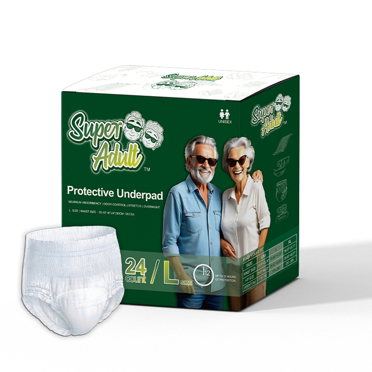 Adult Pants Pull Up Nappies Diapers Man Maternity Factory Wholesale In Bulk Ultra Thick Adult Incontinence Underwear for Men