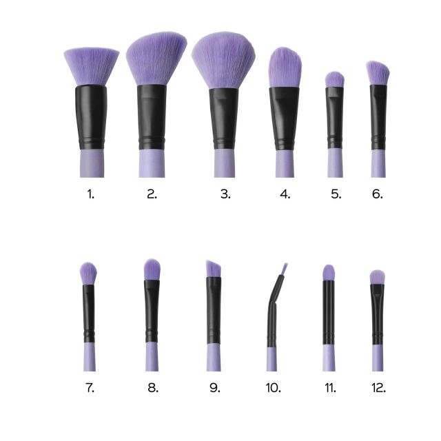 Brush affair collection Orchid 12 brush set