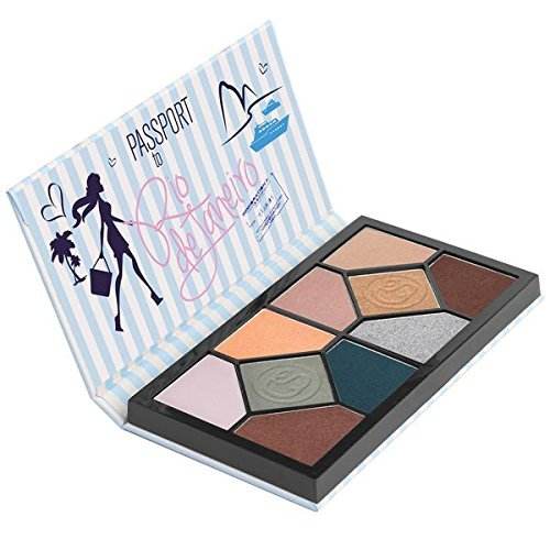 Coastal Scents Passport to Rio de Janeiro Eye Shadow Palette (PL-063)