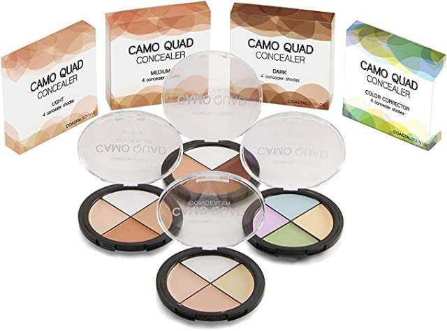 Coastal Scents Camo Quad Concealer Medium (CO-002)