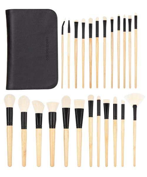 Coastal Scents Elite 24-Piece Brush Set Bamboo Collection( BR-SET-016)