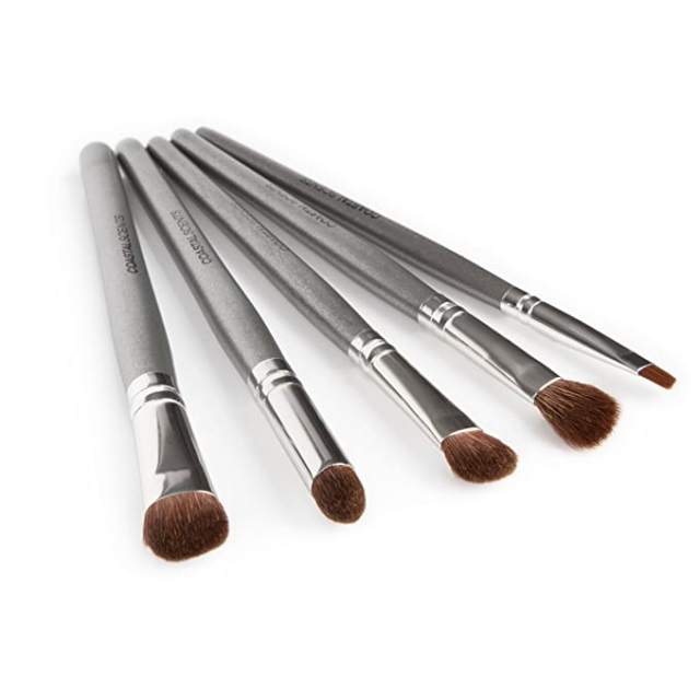 Coastal Scents Smoky Eyes Brush Set,0.17-Inch 2.82-Ounce( BR-SET-019)