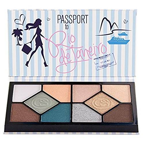 Coastal Scents Passport to Rio de Janeiro Eye Shadow Palette (PL-063)