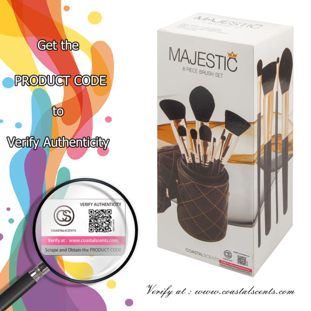 Coastal Scents Majestic 8-Piece Brush Set (BR-SET-048)