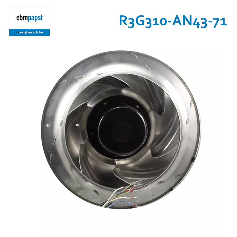 ebmpapst 310mm 230V 3.0A 470W Disinfection machine centrifugal fan Centrifugal exhaust fan R3G310-AN43-71