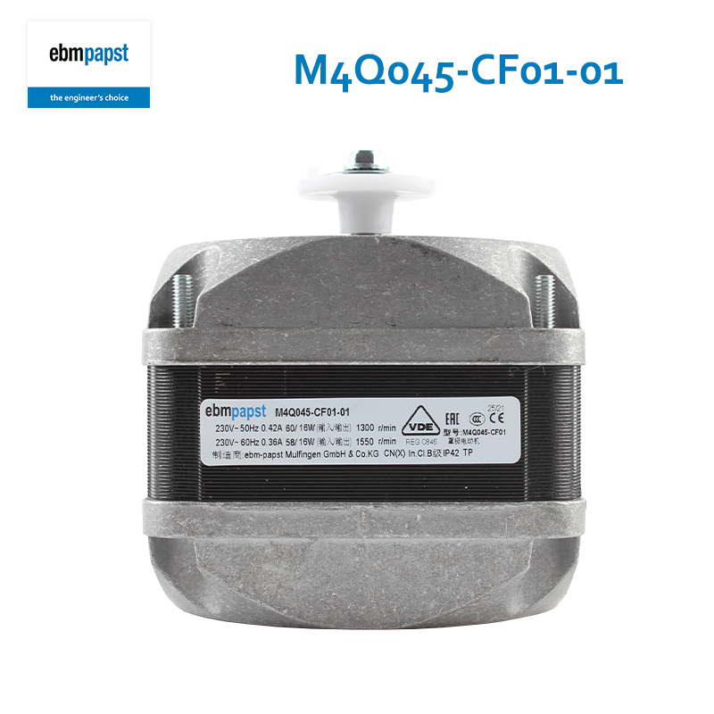 ebmpapst 45mm 230V 0.42A 60/16W Refrigerator freezer motor M4Q045-CF01-01