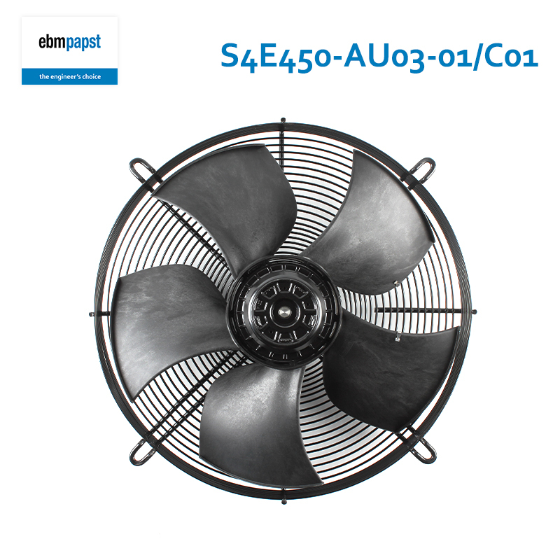 ebmpapst 450mm 230V 1.55/1.87A 225/255W Machine room cabinet air conditioner AC cooling fan manufacturer S4E450-AU03-01/C01