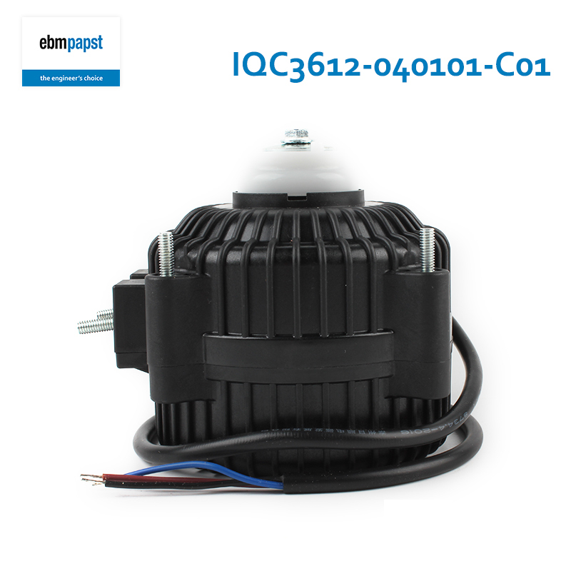 ebmpapst Refrigerator Motor IQC Motor Manufacturer of shaded pole motor 220/240V 0.18/0.19A 20.2/10.9W IQC3612-040101-C01