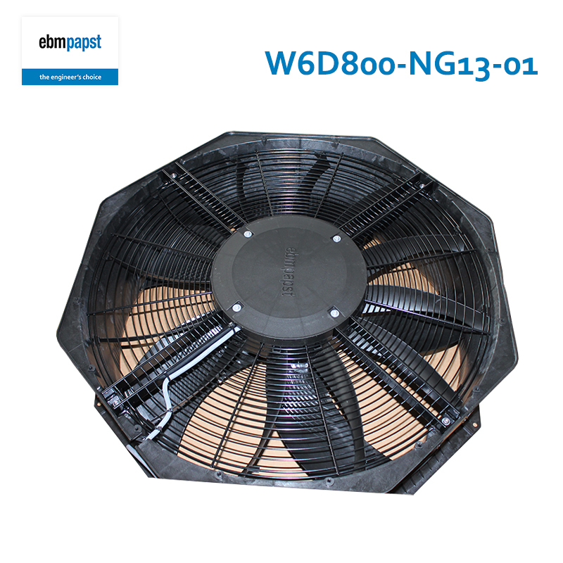 ebmpapst Energy saving AC axial flow fan Precision air conditioning ec fan φ800mm 400V 2.7A 1340W W6D800-NG13-01