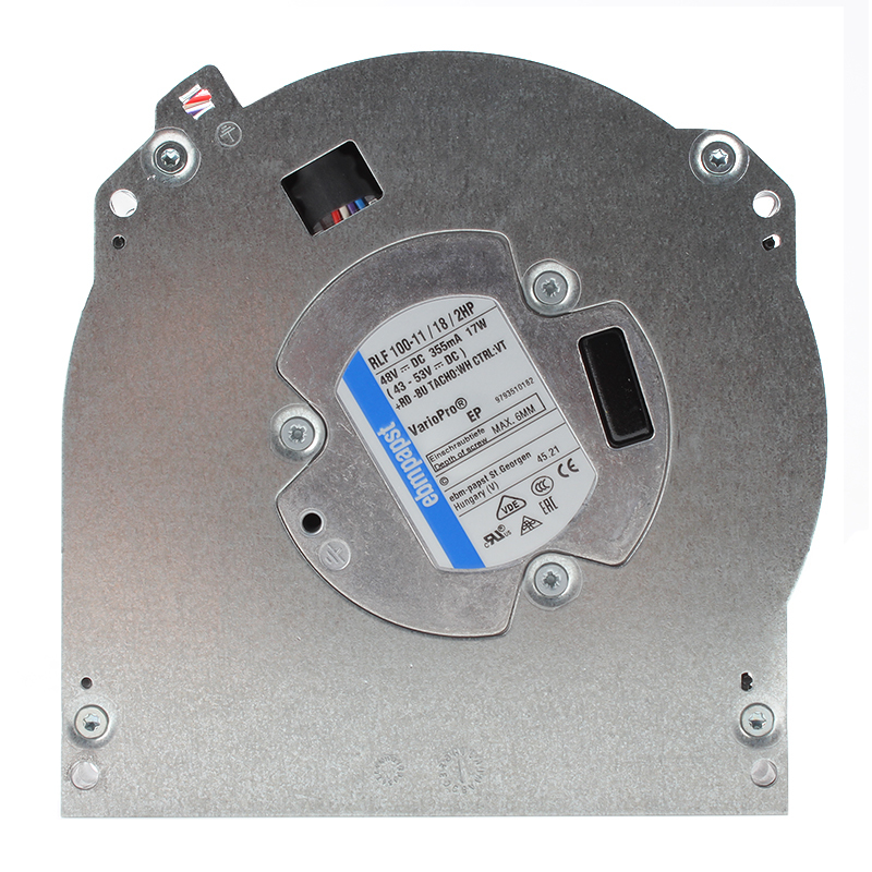 ebmpapst inverter cooling fan  dc fan 48v 127×25mm 355mA 17W RLF100-11/18/2HP-182