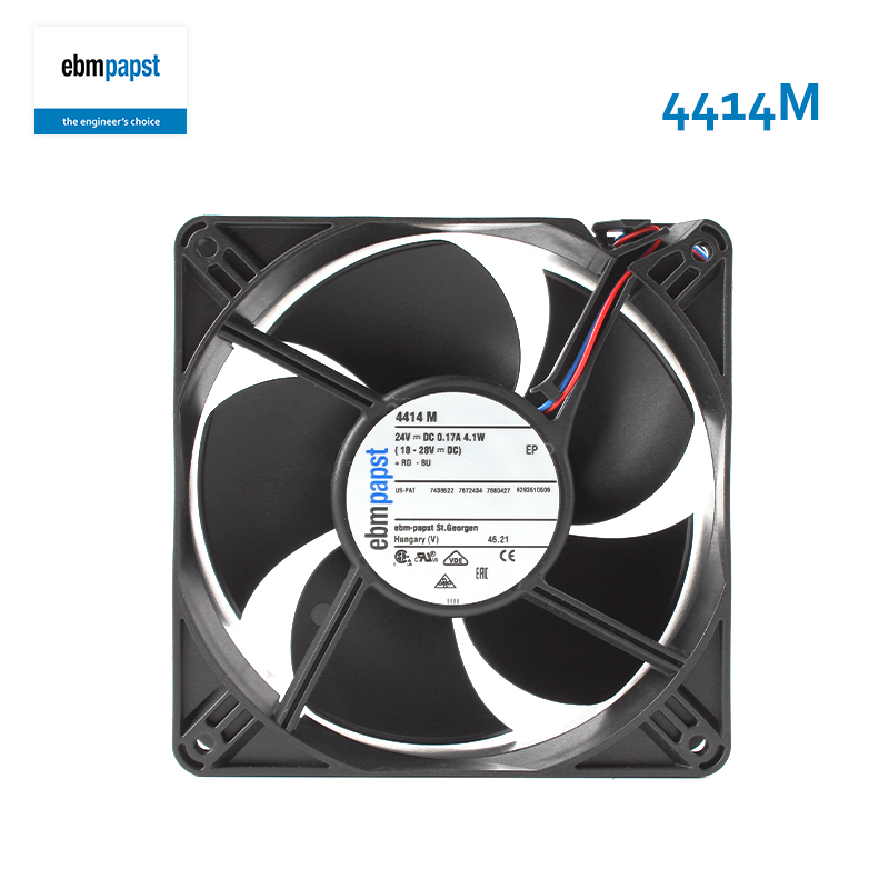 ebmpapst 24v inverter cooling fan dc cooling fan 12038 0.17A 4.1W 4414M