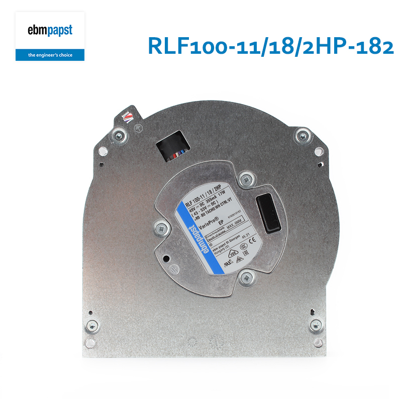 ebmpapst inverter cooling fan  dc fan 48v 127×25mm 355mA 17W RLF100-11/18/2HP-182