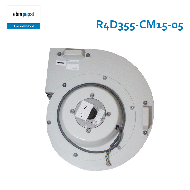 ebmpapst blower condenser fan blower industrial fan 355mm 400V 4.7A 2100W  R4D355-CM15-05