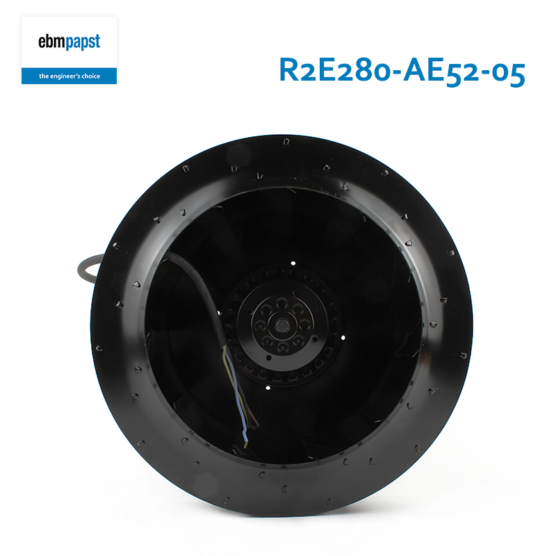ebmpapst 280mm ac backward curved centrifugal fan centrifugal turbine fans 230V 1.0A 225W R2E280-AE52-05