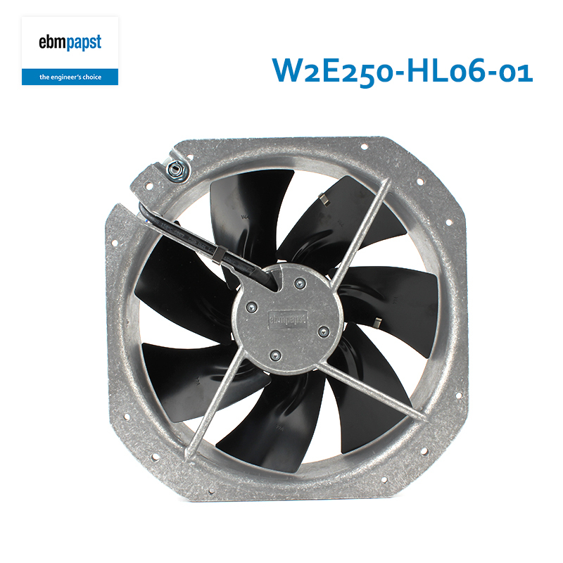 ebmpapst 230v ac axial flow fan outdoor cooling fan 28080 0.56A 127W W2E250-HL06-01