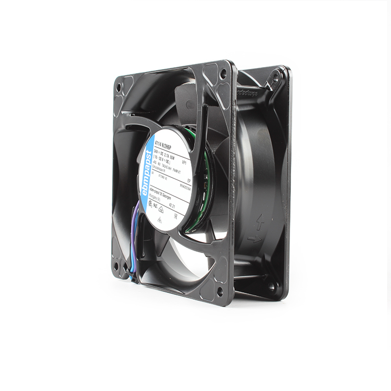 ebmpapst cooling fan 120x120x38 ac axial server cooling fan 12038 24V 2.7A 65W 4114N-2H6P