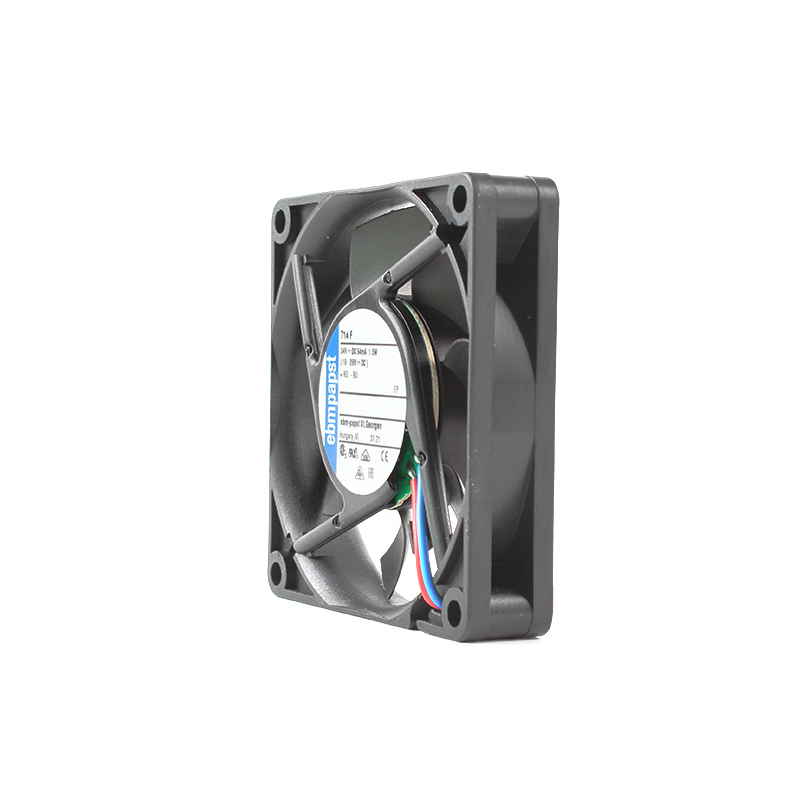ebmpapst 24v inverter cooling fan axial flow dc cooling fan 7015 64mA 1.5W 714F
