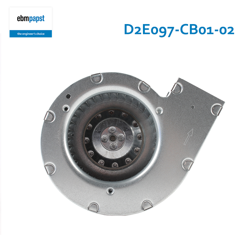 ebmpapst cooling fan blower industrial centrifugal blower fan 97mm 230V 0.19/0.20A 42W D2E097-CB01-02