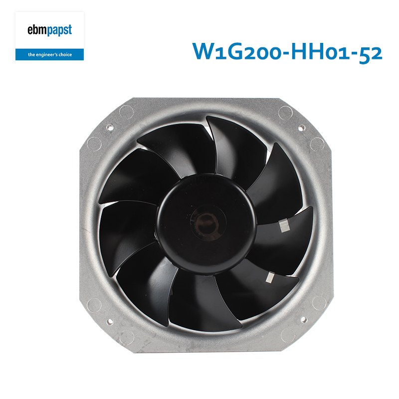 ebmpapst 200mm axial fan dc radial fan 48V 1.3A 55W W1G200-HH01-52