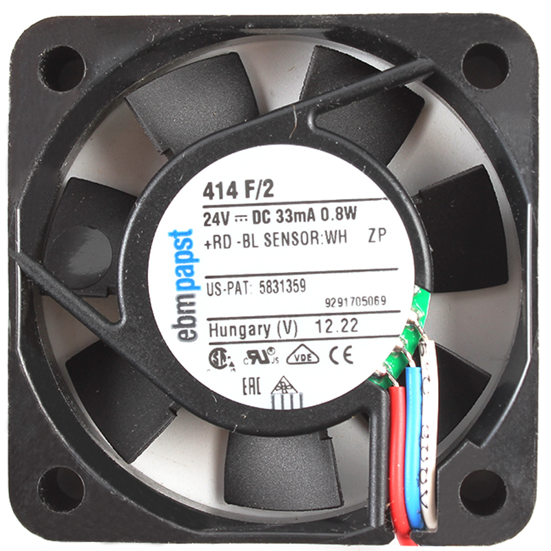 ebmpapst 4010 cooling fan dc cooling fan cpu 24V 33mA 0.8W 414F/2