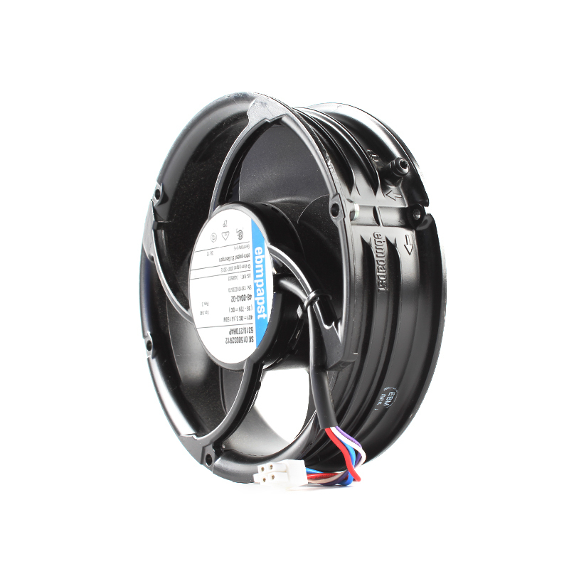 ebmpapst 48v cooling fan industrial cooling fans 172×51mm 3.1A 150W 6318/2TDH4P