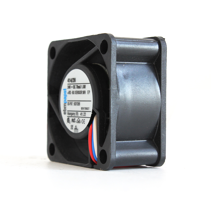 ebmpapst dc brushless fan 24v mini ac dc fan 4020 70mA 1.6W 414/2H