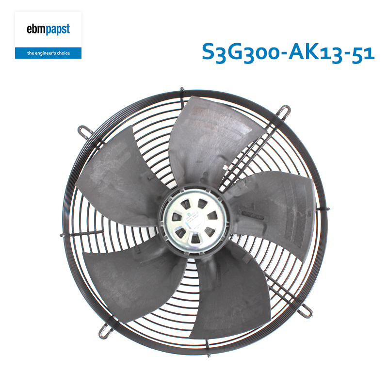 ebmpapst waterproof cooling fan ec cooling fan 300mm 200-240V 0.74A 85W S3G300-AK13-51