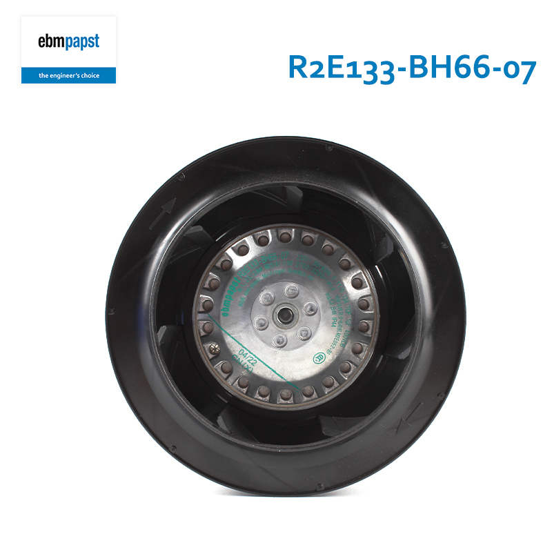ebmpapst air purifier centrifugal fan ac fan centrifugal 133mm 230V 0.11/0.13A 25/28W R2E133-BH66-07