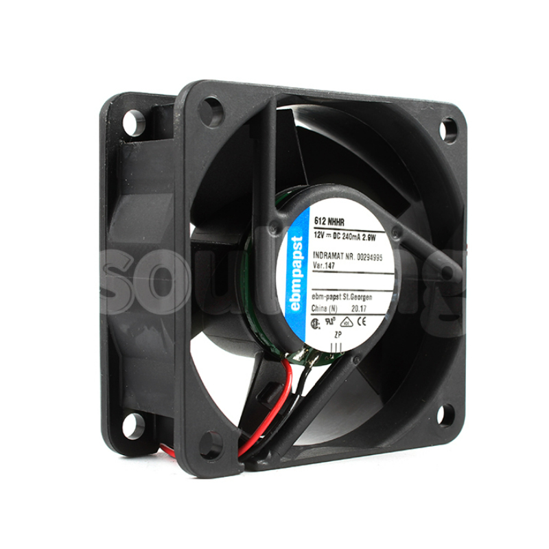 ebmpapst 12v fan cooling 60mm dc axial cooling fan 6025 0.24A 2.9W 612NHHR