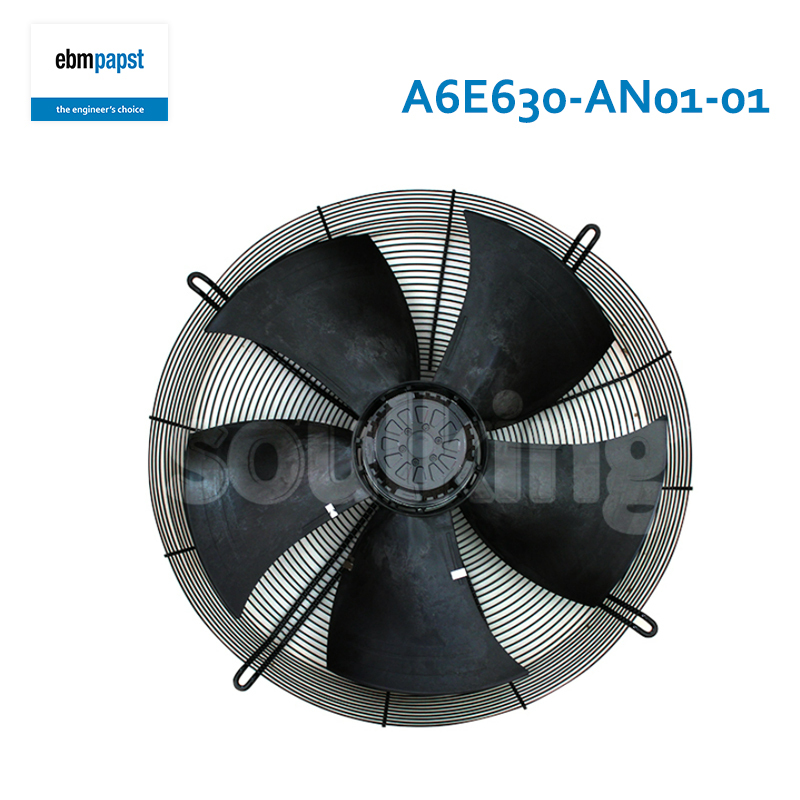 ebmpapst air conditioning fan cooling industry axial flow fan 630mm 230V 2.62A 600W A6E630-AN01-01