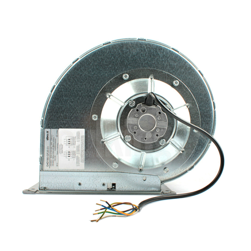 ebmpapst 180 blower fan 230v centrifugal blower fan 180mm 230V/400V 0.70/0.40A 195W G4D180-GF20-01